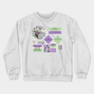 Vintage Women's Suffrage Slogans Crewneck Sweatshirt